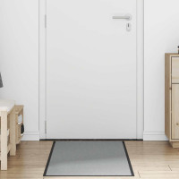 Produktbild för Dörrmatta grå 60x150 cm