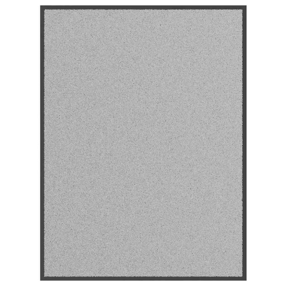 Produktbild för Dörrmatta grå 80x120 cm