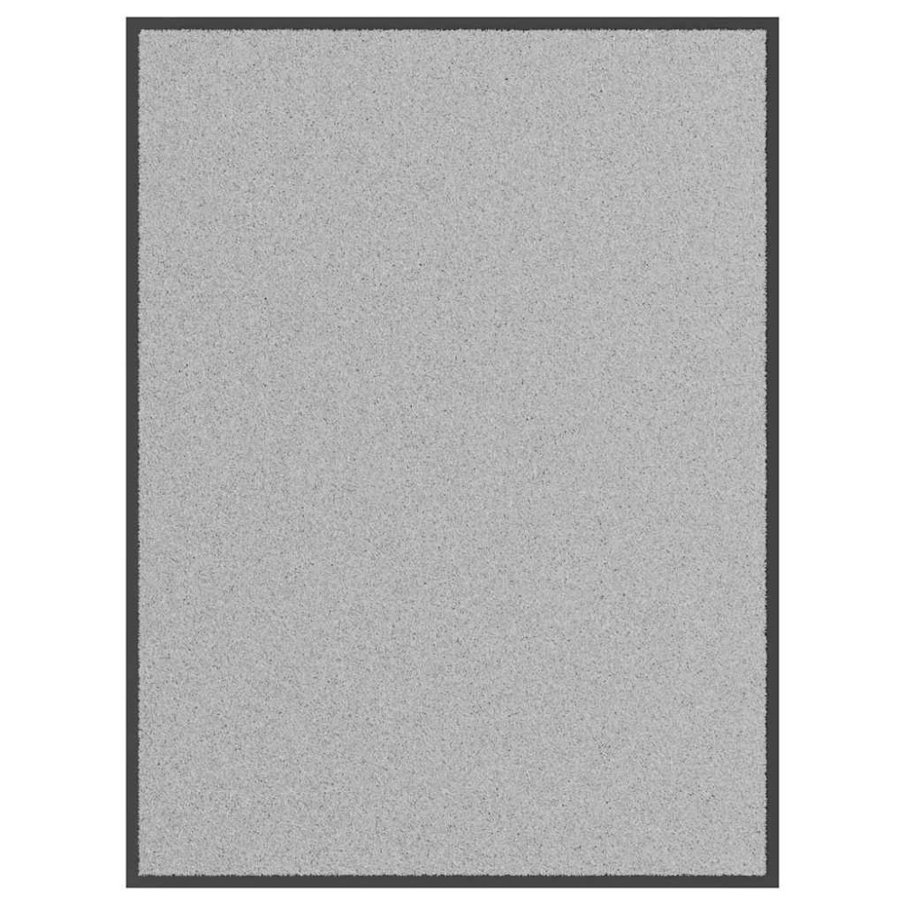 Produktbild för Dörrmatta grå 90x120 cm