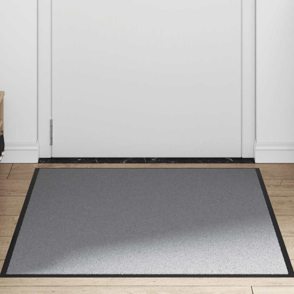 Produktbild för Dörrmatta grå 90x120 cm