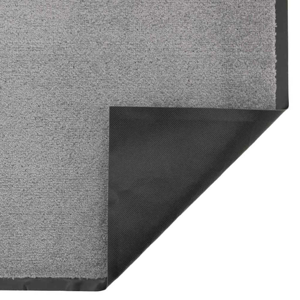 Produktbild för Dörrmatta grå 90x120 cm