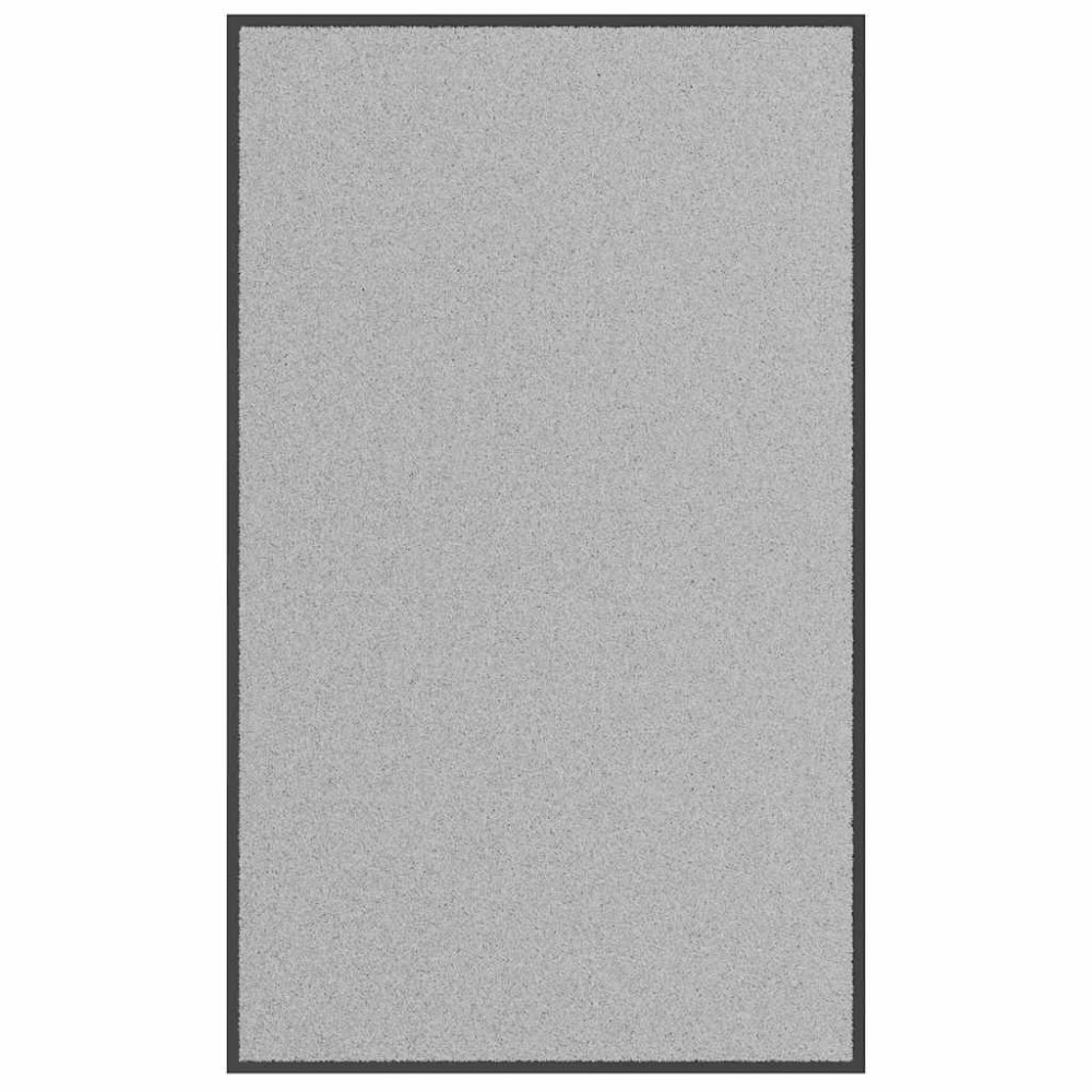 Produktbild för Dörrmatta grå 90x150 cm