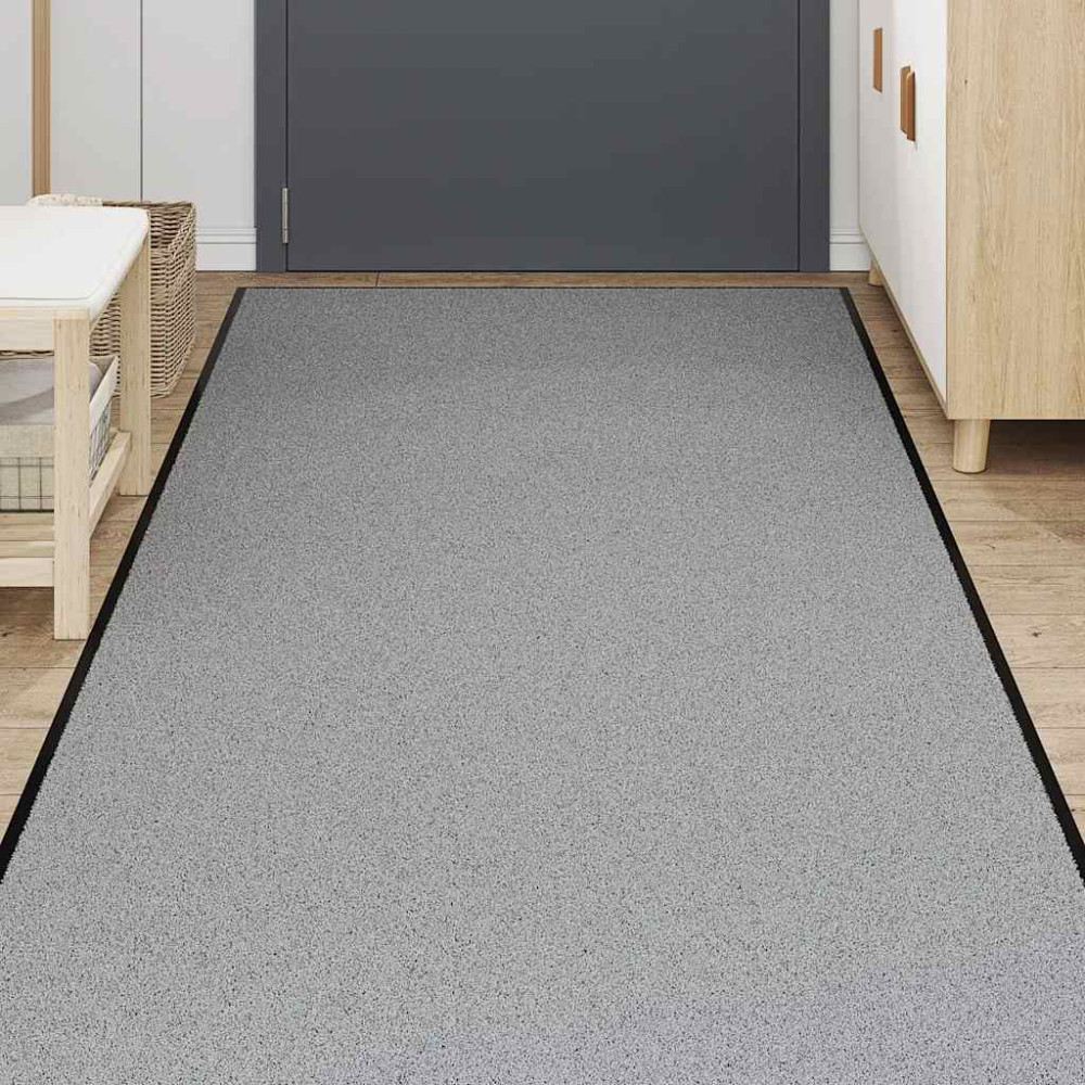 Produktbild för Dörrmatta grå 115x300 cm