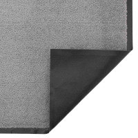 Produktbild för Dörrmatta grå 115x500 cm