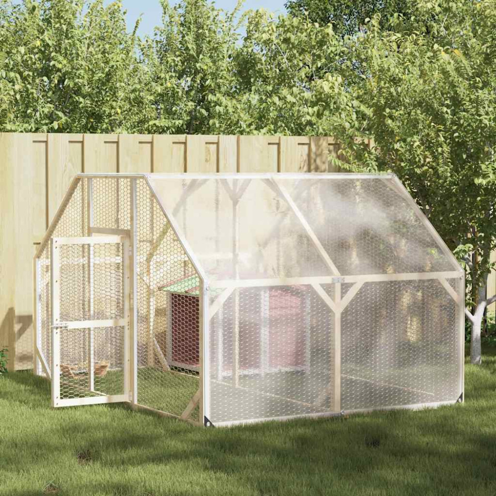 Produktbild för Växtskydd med öljetter 2x6 m polyeten