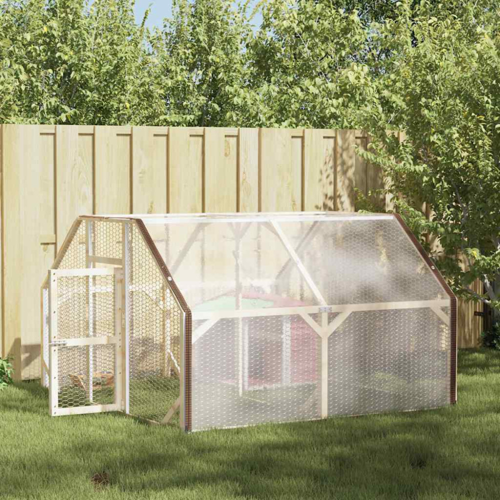Produktbild för Växtskydd med öljetter 2x4 m polyeten