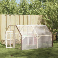 Produktbild för Växtskydd med öljetter 2x4 m polyeten