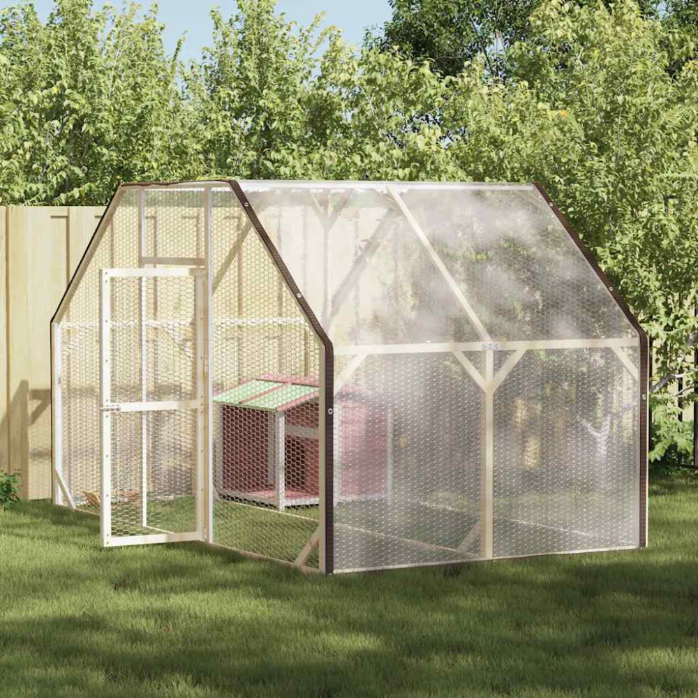Produktbild för Växtskydd med öljetter 2x8 m polyeten