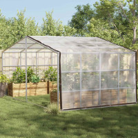 Produktbild för Växtskydd med öljetter 3x8 m polyeten