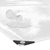 Produktbild för Växtskydd med öljetter 1x10 m PVC