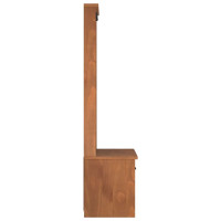 Produktbild för Hallträd SANDNES 87x40x159,5cm massiv träfuru