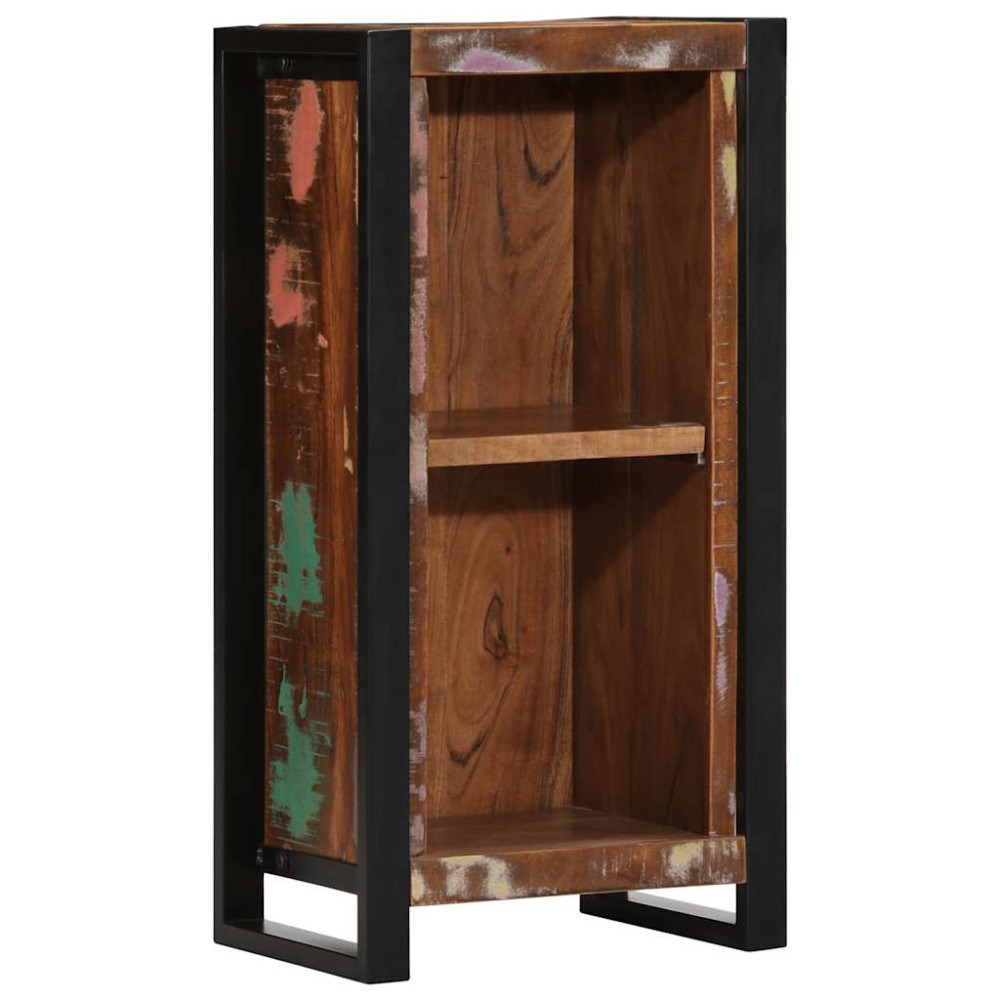 Produktbild för Sängbord 40x30x80 cm massivt återvunnet trä