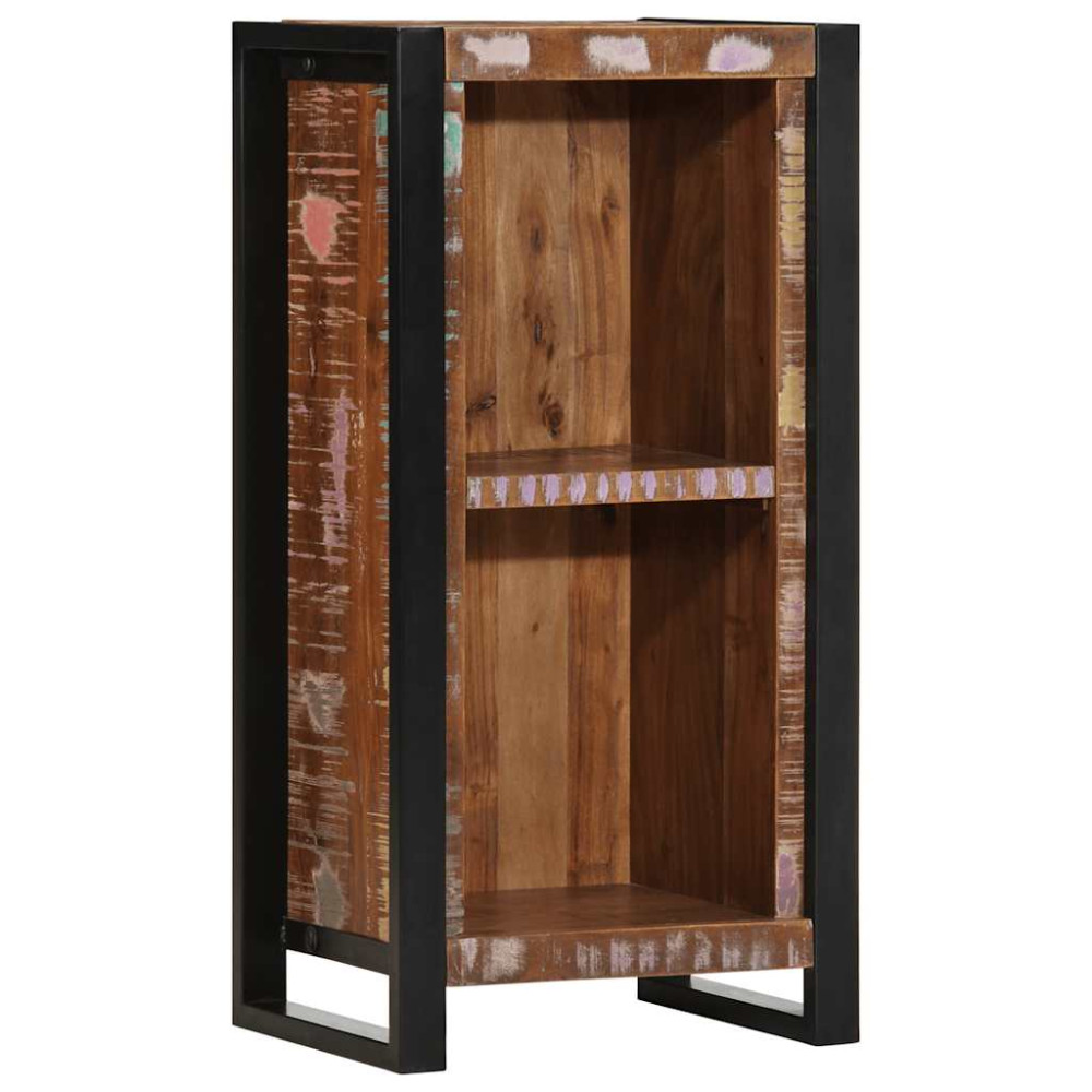 Produktbild för Sängbord 40x30x80 cm massivt återvunnet trä