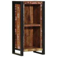 Produktbild för Sängbord 40x30x80 cm massivt återvunnet trä