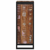 Produktbild för Sängbord 40x30x80 cm massivt återvunnet trä