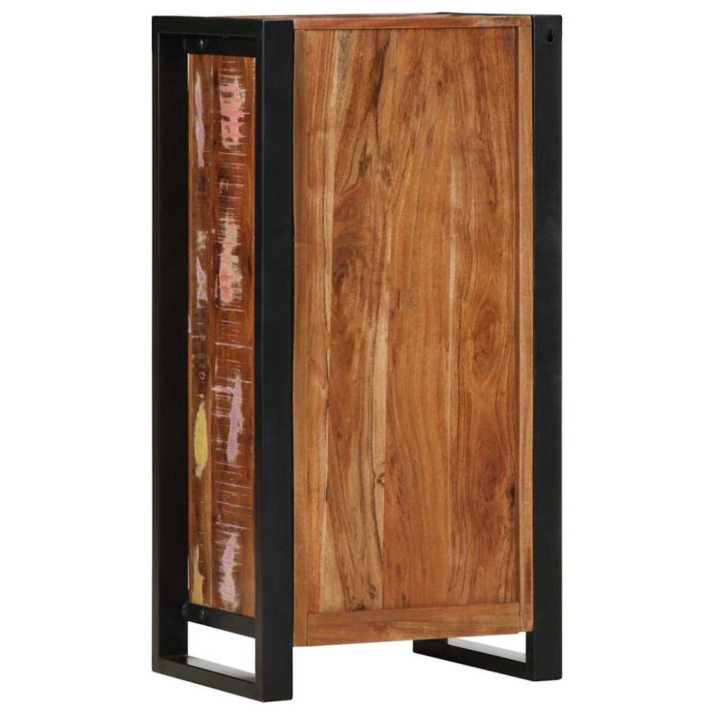 Produktbild för Sängbord 40x30x80 cm massivt återvunnet trä