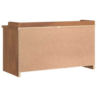 Produktbild för Hallbänk SANDNES 87x40x50 cm massiv trä furu