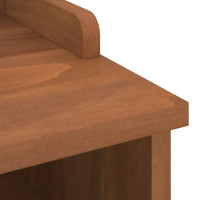 Produktbild för Hallbänk SANDNES 87x40x50 cm massiv trä furu