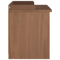 Produktbild för Hallbänk SANDNES 87x40x50 cm massiv trä furu