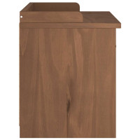 Produktbild för Hallbänk SANDNES 87x40x50 cm massiv trä furu