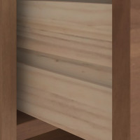 Produktbild för Hallbänk SANDNES 87x40x50 cm massiv trä furu