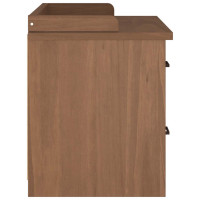 Produktbild för Hallbänk SANDNES 87x40x50 cm massiv trä furu