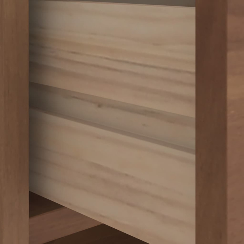 Produktbild för Hallbänk SANDNES 87x40x50 cm massiv trä furu