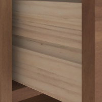 Produktbild för Hallbänk SANDNES 87x40x50 cm massiv trä furu