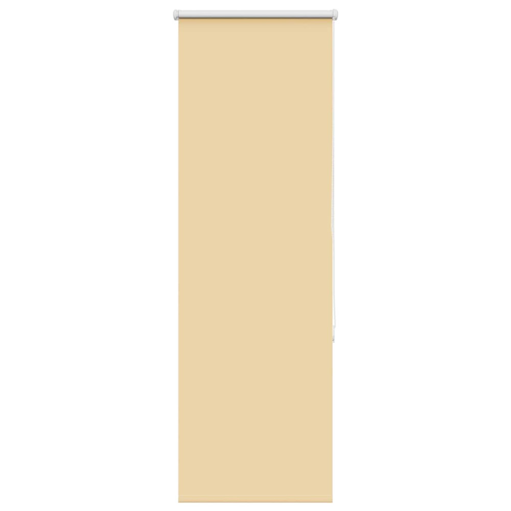 Produktbild för Rullgardin mörkläggningsbeige 60x130 cm tyg bredd 55,7 cm