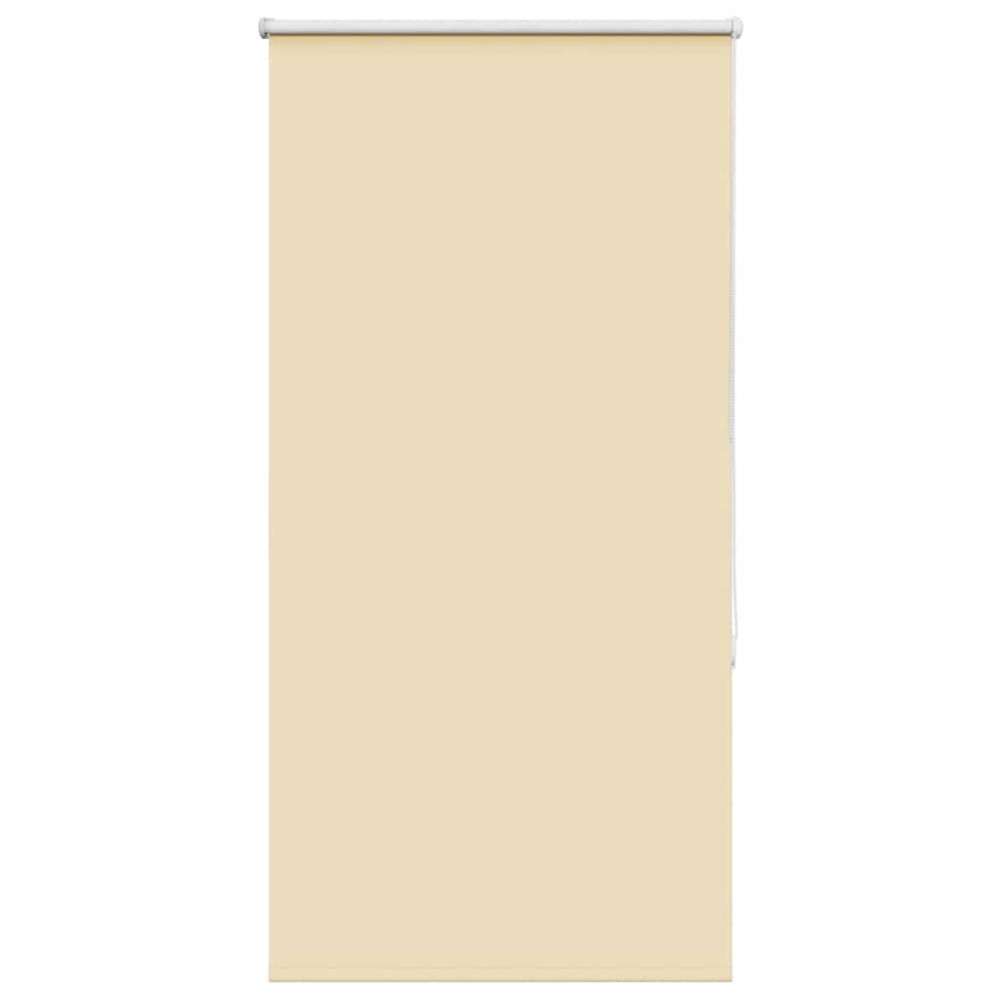 Produktbild för Rullgardin mörkläggningsbar beige 80x130 cm tyg bredd 75,7 cm