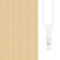Produktbild för Rullgardin mörkläggningsbeige 100x130 cm tyg bredd 95,7 cm