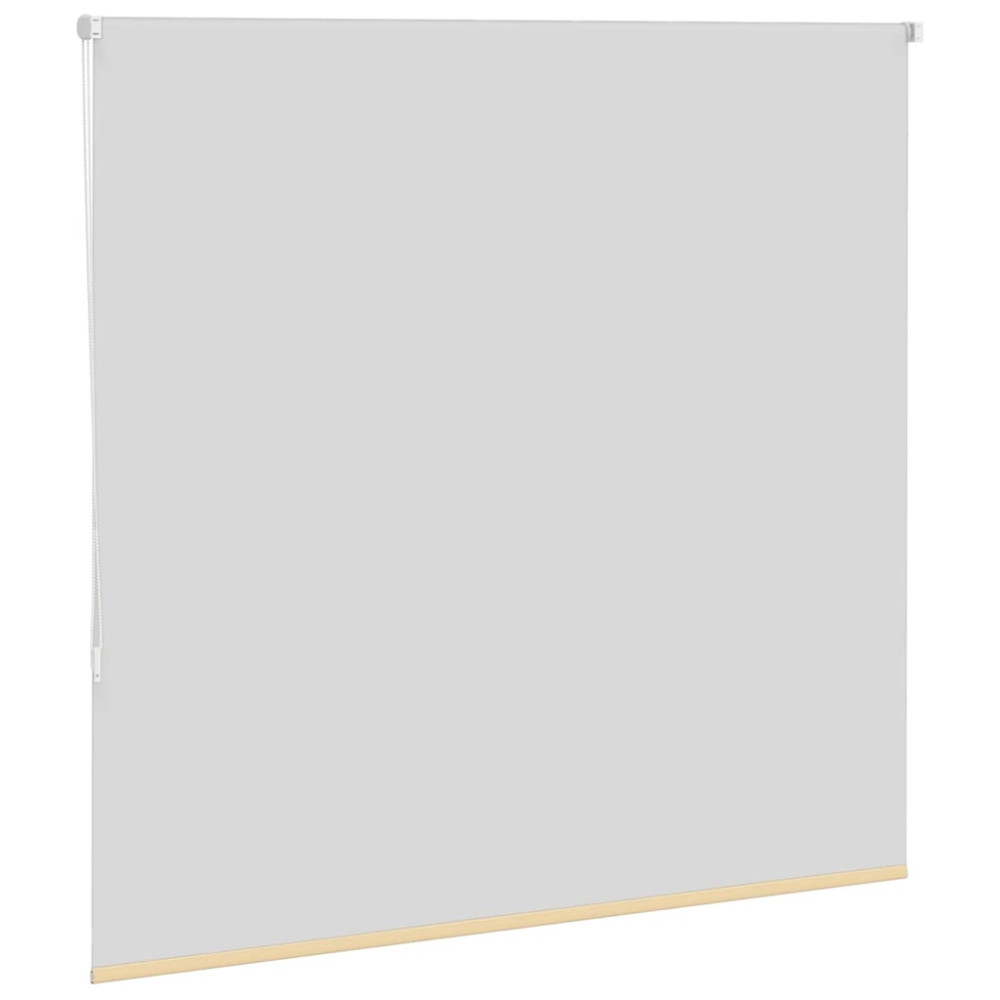 Produktbild för Rullgardin mörkläggningsbar beige 155x130 cm tyg bredd 151,6 cm