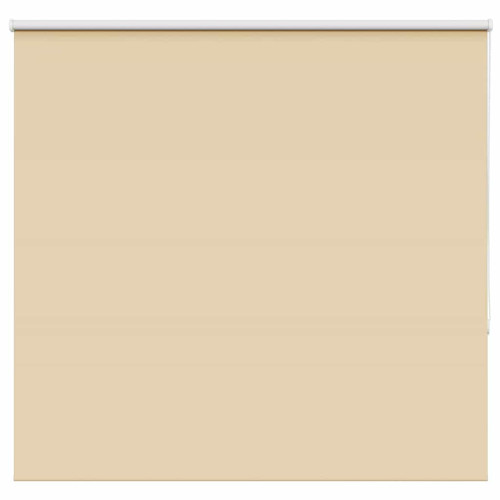 vidaXL Rullgardin mörkläggningsbeige 165x130 cm tyg bredd 161,6 cm