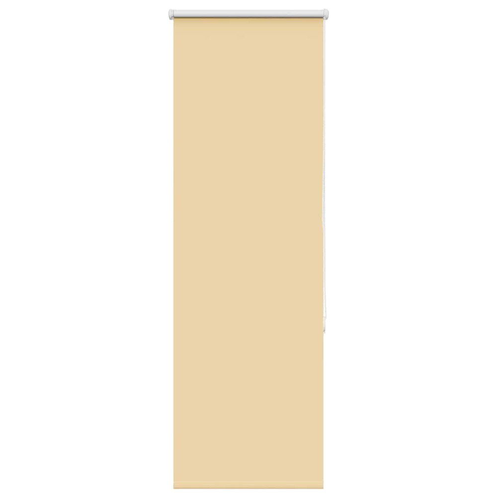 Produktbild för Rullgardin mörkläggningsbeige 60x150 cm tyg bredd 55,7 cm