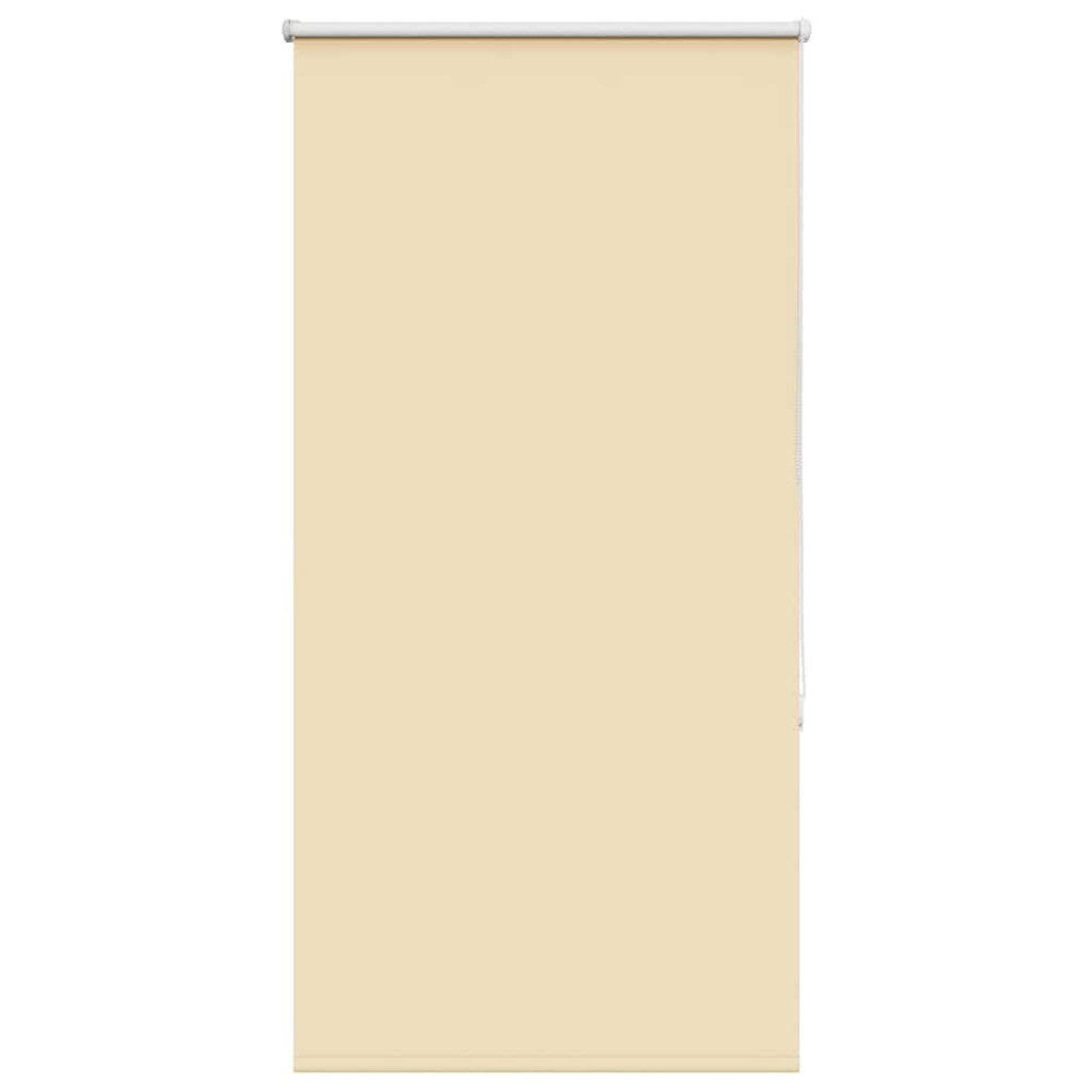 Produktbild för Rullgardin mörkläggningsbeige 85x150 cm tyg bredd 80,7 cm