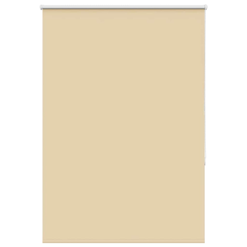 Produktbild för Rullgardin mörkläggningsbeige 95x150 cm tyg bredd 90,7 cm