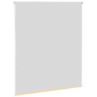 Produktbild för Rullgardin mörkläggningsbar beige 140x150 cm tyg bredd 136,6 cm
