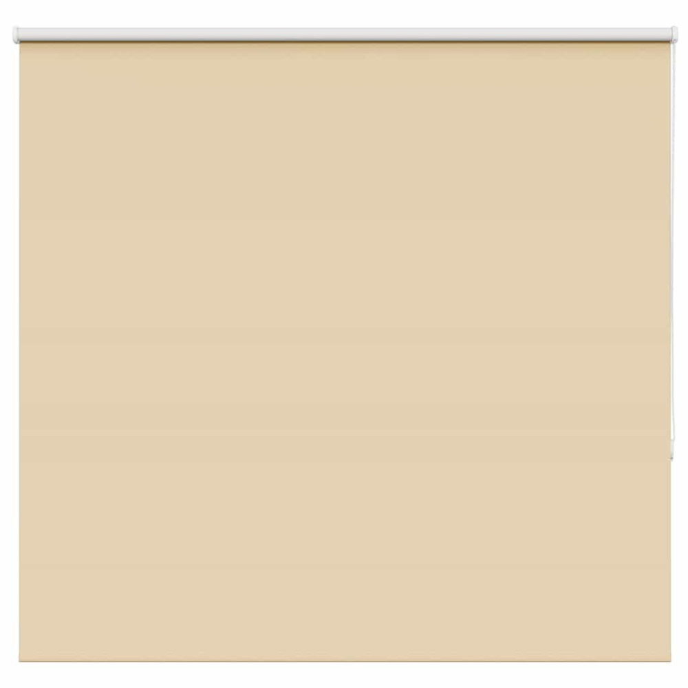 Produktbild för Rullgardin mörkläggningsbar beige 150x150 cm tyg bredd 146,6 cm