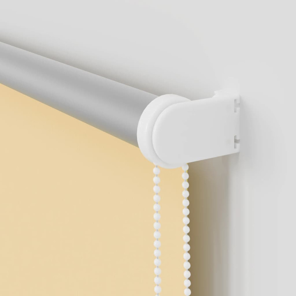 Produktbild för Rullgardin mörkläggningsbar beige 160x150 cm tyg bredd 156,6 cm