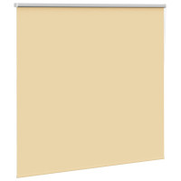 Produktbild för Rullgardin mörkläggningsbar beige 160x150 cm tyg bredd 156,6 cm