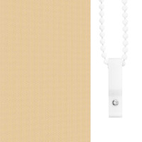 Produktbild för Rullgardin mörkläggningsbeige 45x175 cm tyg bredd 40,7 cm