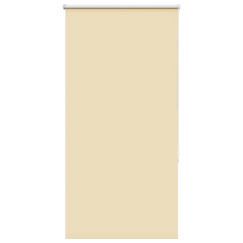 vidaXL Rullgardin mörkläggningsbeige 65x175 cm tyg bredd 60,7 cm