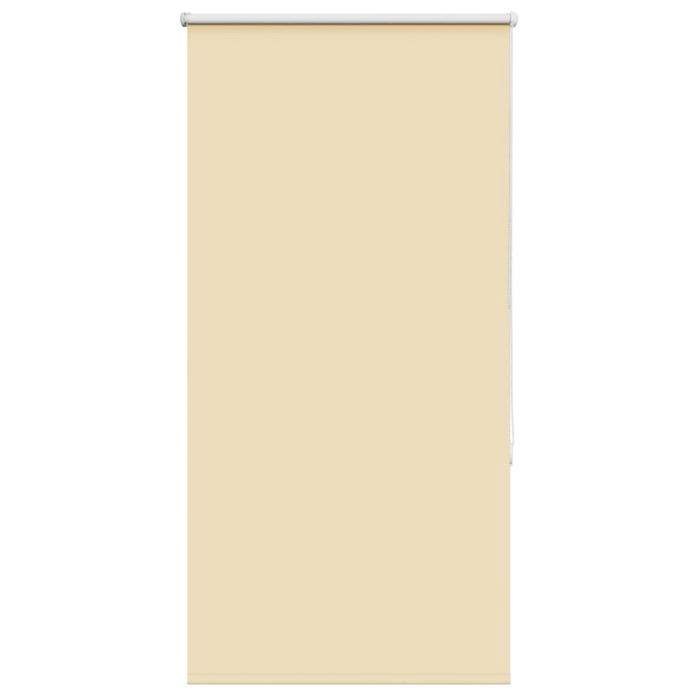 Produktbild för Rullgardin mörkläggningsbeige 75x175 cm tyg bredd 70,7 cm