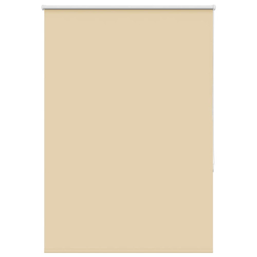 vidaXL Rullgardin mörkläggningsbeige 95x175 cm tyg bredd 90,7 cm