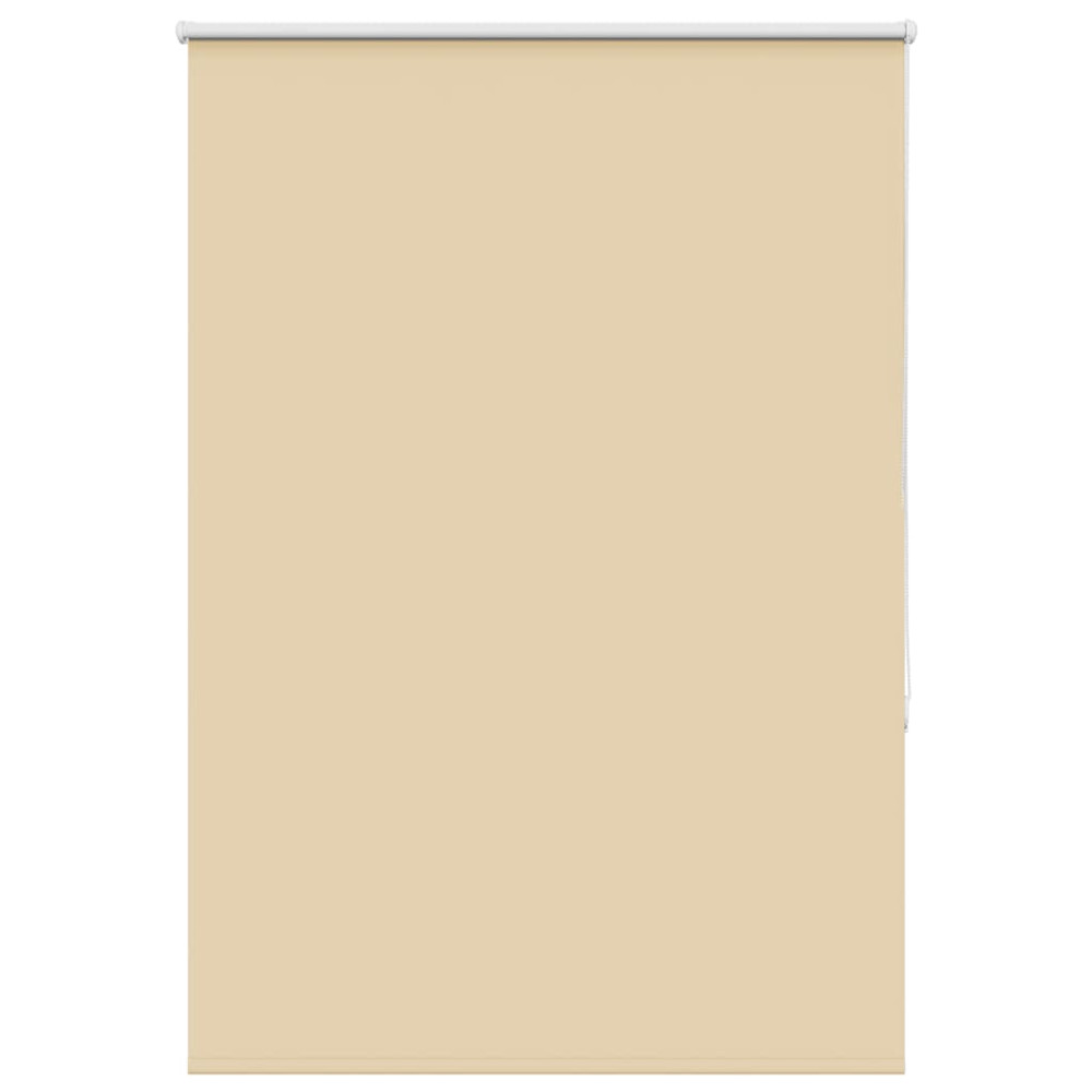 Produktbild för Rullgardin mörkläggningsbeige 100x175 cm tyg bredd 95,7 cm