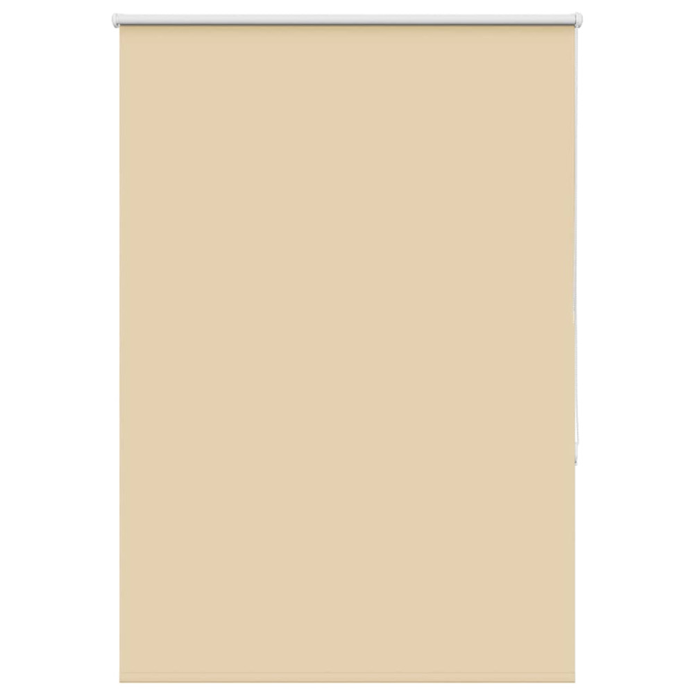 Produktbild för Rullgardin mörkläggningsbar beige 110x175 cm tyg bredd 105,7 cm