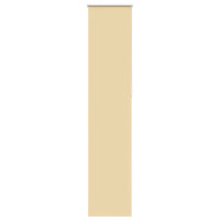 Produktbild för Rullgardin mörkläggningsbeige 55x210 cm tyg bredd 50,7 cm