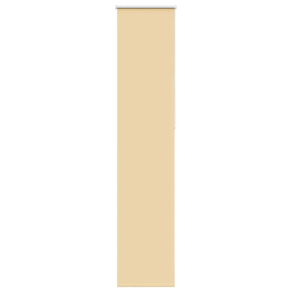 Produktbild för Rullgardin mörkläggningsbeige 60x210 cm tyg bredd 55,7 cm