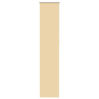 Produktbild för Rullgardin mörkläggningsbeige 60x210 cm tyg bredd 55,7 cm