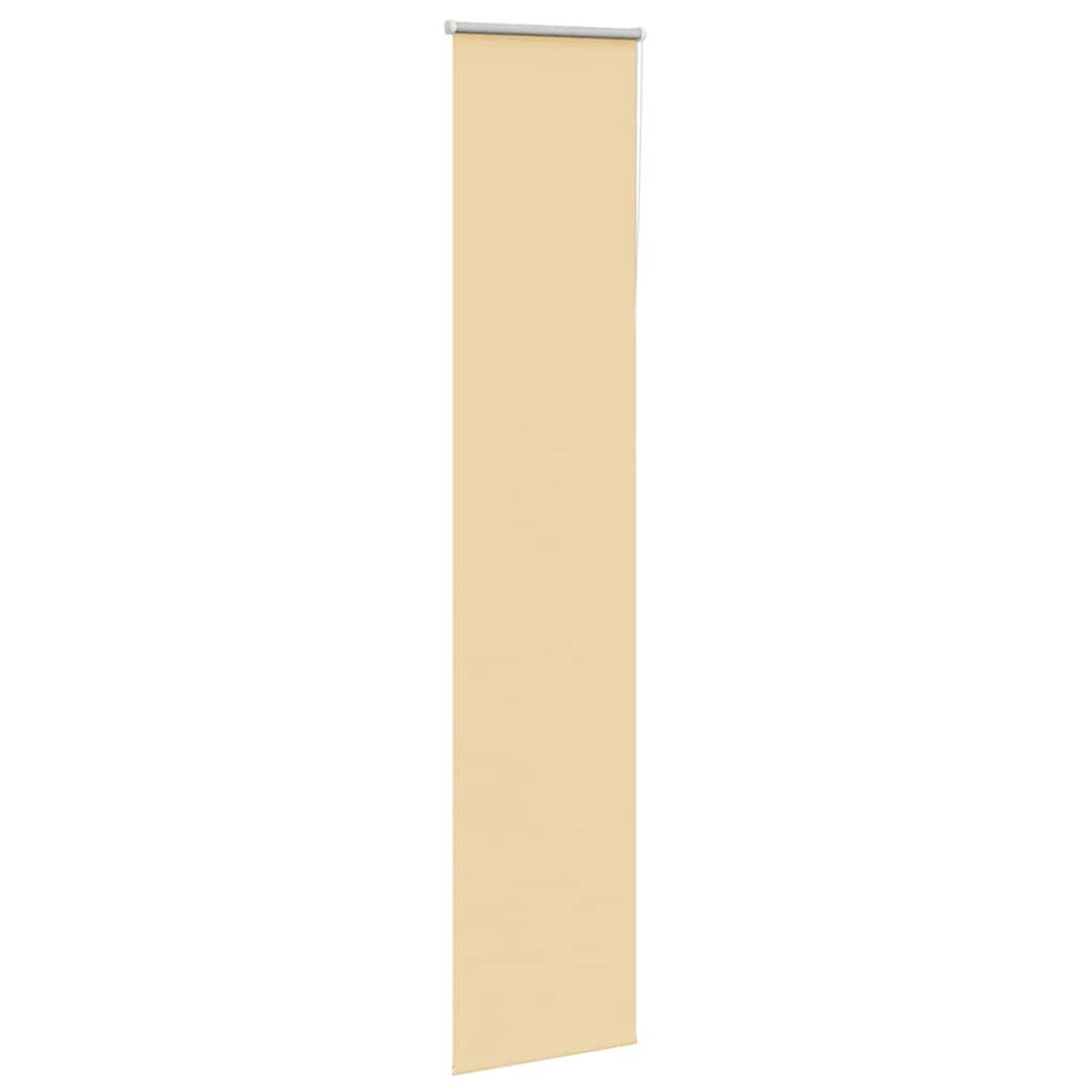 Produktbild för Rullgardin mörkläggningsbeige 60x210 cm tyg bredd 55,7 cm